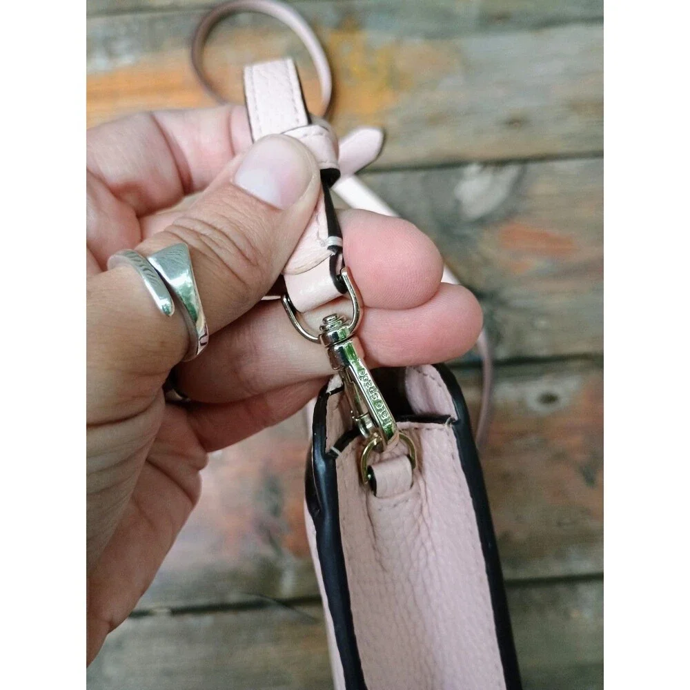 Kate Spade Light Pink Crossbody Small Purse Gold Hardware Wedding